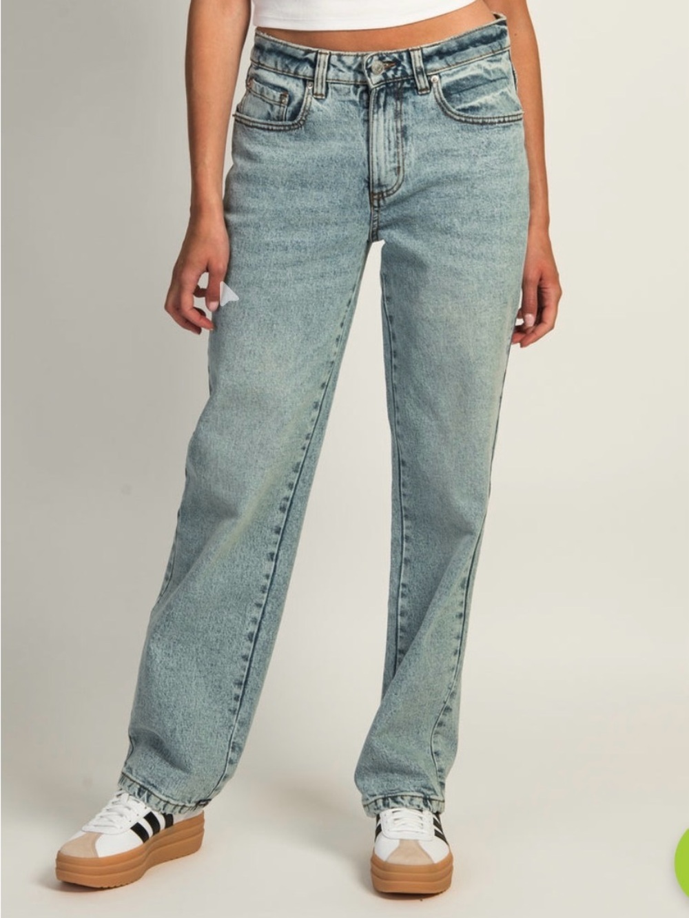 HARLOW Baggy Jean - Light Wash